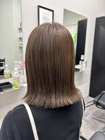 アルター(aL ter)&nbsp;【オリーブベージュ】くびれヘア/アプリコットオレンジ／中島