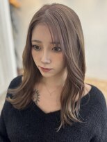 スティル ヘアアンドアイラッシュ(STILL hair&eyelash)&nbsp;【西塔】ワンブリーチ☆ミルクティー