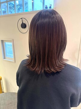 ニノット 武蔵小杉(○nino.) クラゲヘアー/小顔に見せるヘア/ココアベージュ/縮毛矯正