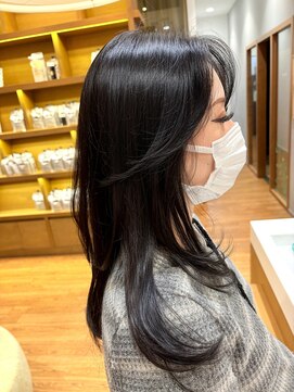 艶髪レイヤーカット