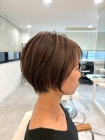 ジュベ 別府店(juve.)&nbsp;別府ショートボブ顔まわりレイヤーカット髪質改善カラー30代