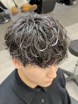 ビカムメンズヘアー 栄店(become men's hair) シャドウパーマルーズパーマ無造作マッシュ