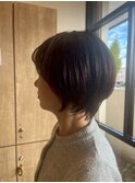 30代40代にオススメ、スッキリ感と丸みの両立ボブ