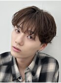 men's/メンズ/メンズカット/韓国/黒染/顔周り/マッシュ/池袋