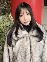 シンク オモテサンドウ(sync omotesando)&nbsp;グレージュカラー/髪質改善/黒髪/髪質改善/レイヤーカット