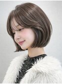 【NOA】韓国風ナチュラルレイヤーボブ