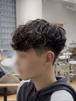 クラップス 金沢文庫店(CLAPS)&nbsp;スパイラルパーマ×刈り上げ高めマッシュ