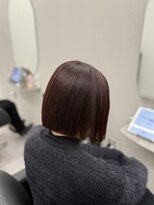 アイスプロドバイブルーム 木更津店(ice prod by bloom)&nbsp;ピンクベージュ/アンブレラカラー/クールショート/前髪/木更津