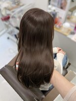 ハピネス 梅田茶屋町店(HAPPINESS)&nbsp;韓国風/レイヤーカット/顔周り/顔まわり/髪質改善/ベージュ