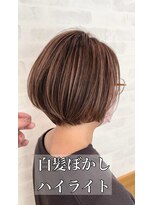 ラフヘアー(laf hair)&nbsp;白髪ぼかしハイライト