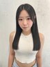 【超自然な縮毛矯正☆】カット+縮毛籍正+艶アミノ酸Tr ロング料金なし
