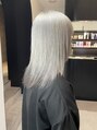 アイズム モア 名古屋伏見(I’sm more)&nbsp;ホワイトカラー、ブリーチカラーも好きで得意な施術です◎