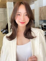 グランド(GRAND)&nbsp;セミロング30代40代ストレートレイヤー前髪なし前髪あり表参道