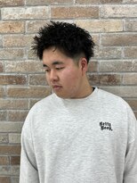 GRAND 姫路店【メンズサロン/メンズカット/メンズパーマ】【8/1 OPEN(予定)】 スパイキーショート×ツイストパーマ