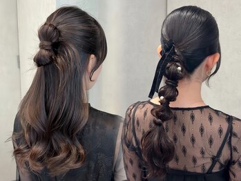 ビューレイギンザ(VIEW LEI GINZA)の写真/結婚式やライブ前のヘアセット大歓迎♪ シンプルだけとオシャレなアレンジおまかせください！