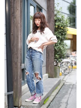 ヘアメイク ゼロサンヨンゴ(Hair Make 0345) 抜け感エアリーバイオレットピンク 【高倉麻未】