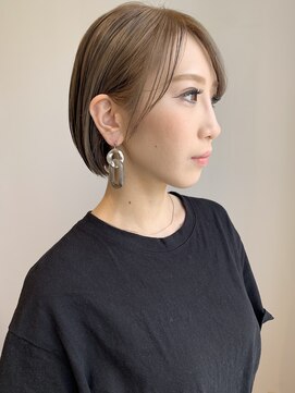 スティル ヘアアンドアイラッシュ(STILL hair&eyelash) 【STILLが叶える・・】小顔にみえる透明感ボブ