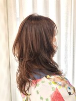 クオリス 上福岡店(QUALIS)&nbsp;くびれウルフ/レイヤー/30代40代50代/小顔/デジタルパーマ/