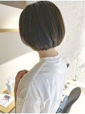 【三ツ井純】大人可愛い スタイリング簡単 切りっぱなしボブ