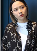 リップス デリコ(LIPS derico)&nbsp;【LIPSderico/鈴木初穂】個性派ボブ×ハイトーンカラー