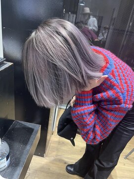 アルカナ 明治神宮前原宿(ARCANA) ハイライト　バレイヤージュ　デザインカラー　ホワイトベージュ