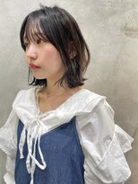 ロンドネートゥル 新潟(Lond naitre)&nbsp;【Lond naitre Naomi】グレージュレイヤーボブ