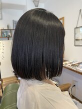 ホロホロ ヘアーデザイン(holoholo Hair Design) 20代30代40代◎乾かすだけで決まる大人可愛いナチュラルボブ