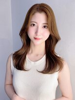 アイティーバイアルバム 藤沢店(IT by ALBUM) くびれヘア_チェリーブラウンフェミニンロングダーク_29249