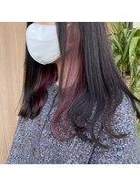 ユッカ エコル 塚口(YUCCA ekolu)&nbsp;【ekolu 岡井】チェリーピンク/デザインカラー／チラ見せカラー