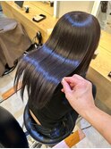 髪質改善＊黒髪モードヘア＊美髪【Zina おおたか】