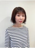 ショートボブ フレンチボブ