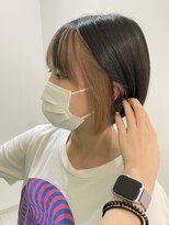 イーエムエー アールビアンカ 名駅店(e.m.a×Ar be.anca) ミルクティーインナーカラー[守下まや]