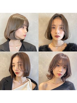 トルネード(TORNADO) 韓国風切りっぱなしボブ 似合わせカット 小顔カット M1214