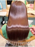 美髪☆イノアカラー×髪質改善☆縮毛矯正×エアリーロング