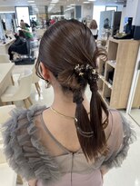 ケンジ 平塚ラスカ店(KENJE)&nbsp;ツインテール/結婚式参列ヘア/湘南