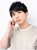 爽やかマッシュショート黒髪アッシュブラック王道モテる流行