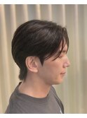 毛流れ韓国ヘア