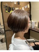 丸っこショートボブ/ショートボブ/錦糸町