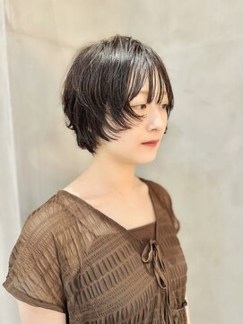 アデプト 綾瀬店(adept) 黒髪ショートボブレイヤー