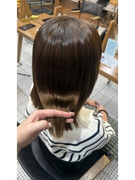 ジュール 銀座(Joule) 銀座駅/ブリーチなし/酸性ストレート/韓国/韓国ヘア