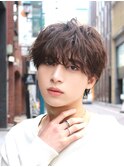 韓国マッシュニュアンスパーマ