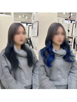 ハイエクステンション 京都駅前店(Hi-Extension) ティンセル×ブルー ★ mao_144