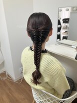 ベル(belle)&nbsp;フィッシュボーンアレンジ