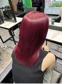 ケアブリーチハイトーンワインレッド