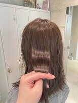 アイデンアンドティティ(IDEN AND TITY)&nbsp;春 color つやつやなマロンベージュ