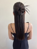 ミラコ(milaco)&nbsp;カチモリハーフアップ