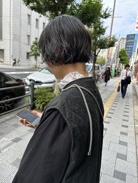 ブロンド(Blonde.) minibob perm