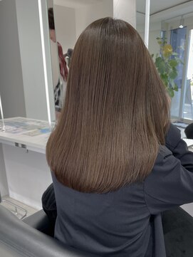 ノーム(NORME) オリーブグレージュ/経堂/小田急/ケアカラー/透明感カラー