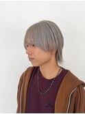メンズ10代20代絶賛♪ハイトーンシルバー・くびれウルフスタイル