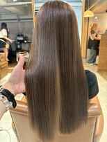 アンククロス 表参道(ANKH CROSS)&nbsp;ストレートロング/ブラウンベージュ/艶髪